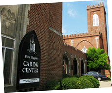 Caring Center front entry